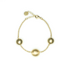 BRACCIALE CHICCE DI VITAE 3 ELEMENTI-ORO