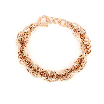 Bracciale a maglie intrecciate donna argento 925 – Linea Italia gioielli